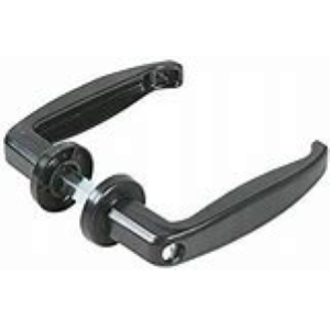 MANIGLIE NERE PORTE METAL 35/550 C/VITE ART 435035 IBFM