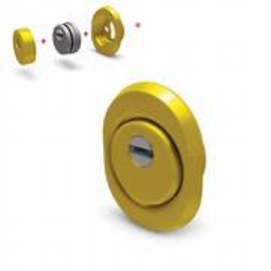 KIT EXT PROTECTOR FORTEZZA M6 50X15 OTTONE LUCIDO 4250XZB25M5+4150XOL+4330XOL13 SECUREMME