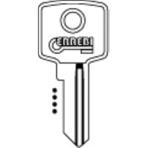 CHIAVE PROFILO OTTONE CASS CIS4R XS5