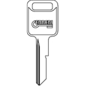 CHIAVI AUTO OTTONE ERREBI