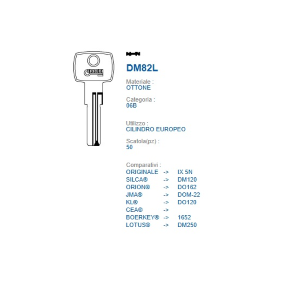 CHIAVI ERREBI    XT8