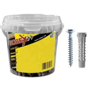 TASSELLO + VITE NOBEX ART NB174094 6X30 VITE TSP 4,50X40 BARATTOLO DA 150PZ