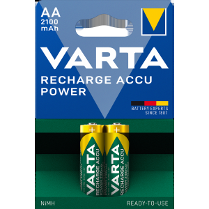BATTERIA RECHARGE ACCU POWER AA VARTA