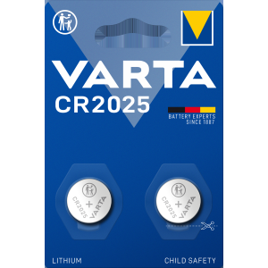 BATTERIA LITHIUM CR2025 VARTA BLIST 2