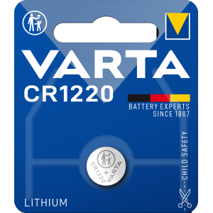 BATTERIA  VARTA LITHIUM CR1220 BLISTER 1 00086220101401