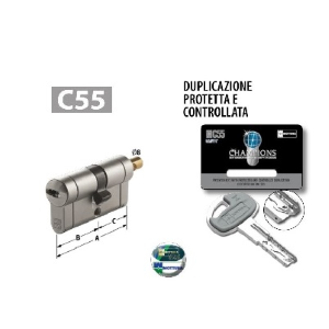 CILINDRO CHAMPIONS C55 CH/POM 3131 NOK. 6 CH MOTTURA C55P3131