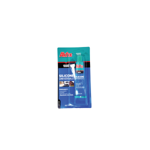 SILICONE IN BLISTER DA 50 Ml BIANCO AK100E AKFIX SA112