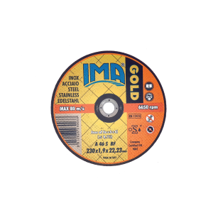 DISCO PER ACCIAIO GOLD 230X1.9X22 mm IMA 2301922I2TM