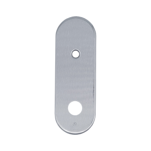 KIT PLACCA 4503 COD.MANI CROMO  ALLUMINIO SAT 65X187X8MM SECUREMME