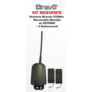 KIT RICEVENTE DA ESTERNO BRAVO                ART. 90502168