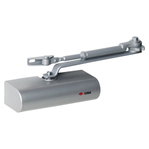 CHIUDIPORTA CISA 60461 C-ARRESTO ARGENTO