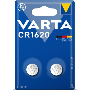 BATTERIA LITHIUM CR1620 VARTA BLIS 2