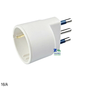 ADATTATORE SHUKO 16A BIANCO CFG E259
