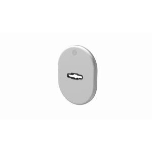 KIT PIASTRINA 4303 SECUREMME 62X82X6 COD/CIL ALLUMINIO 4303KF1